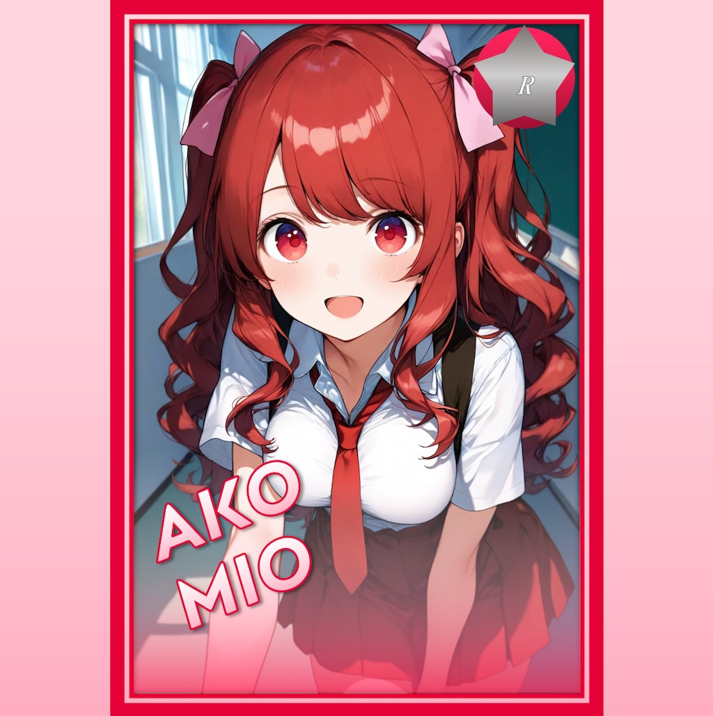 キャラカードver01 ミオ