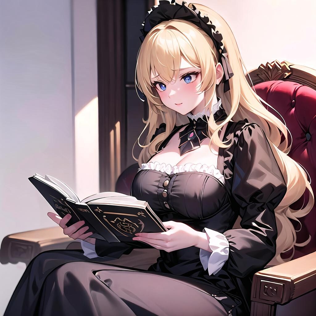 読書家なロシア貴族の若婦人