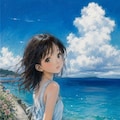 この村ではひと月早く夏が来る 2枚目