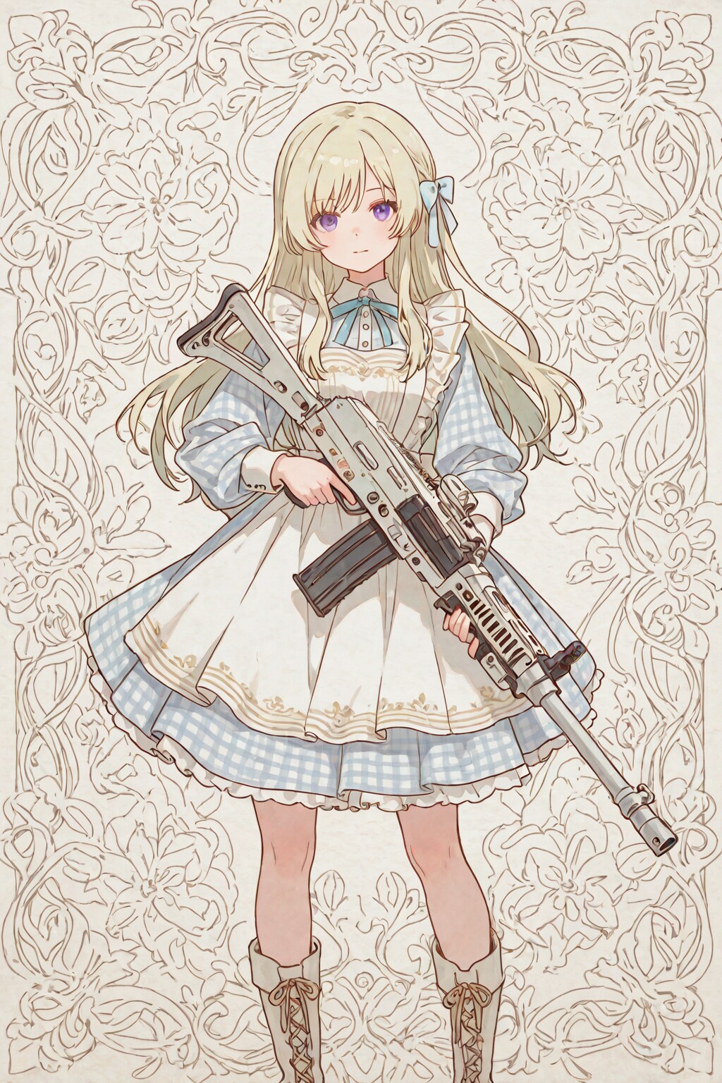 戦うメイドさん