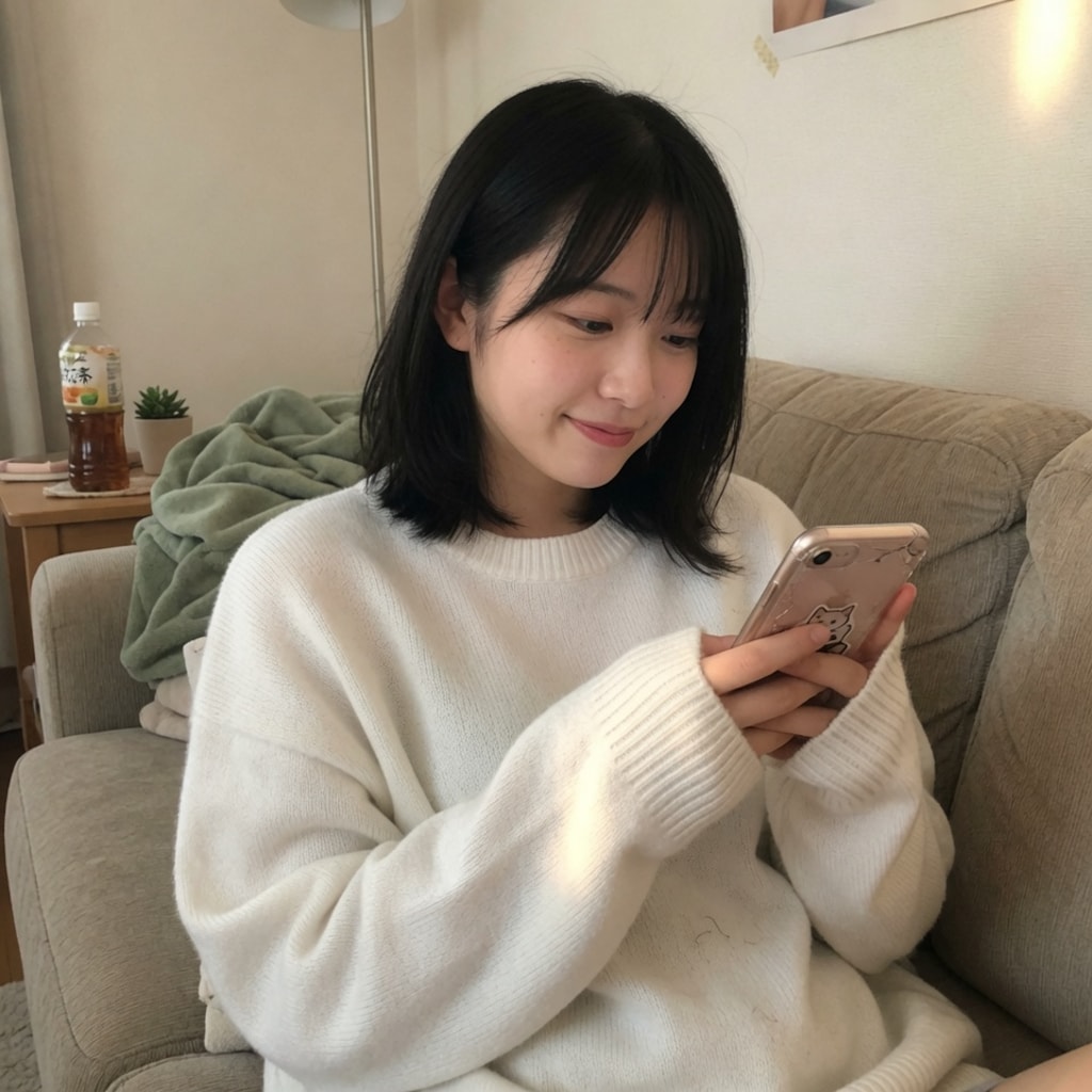 休日の特等席、ブカブカな君の服
