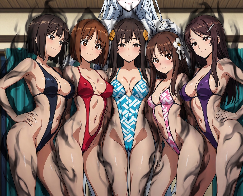 邪悪なオーラを放つ💦スーパーハイレグな女戦闘員達が待ち構えていた！？