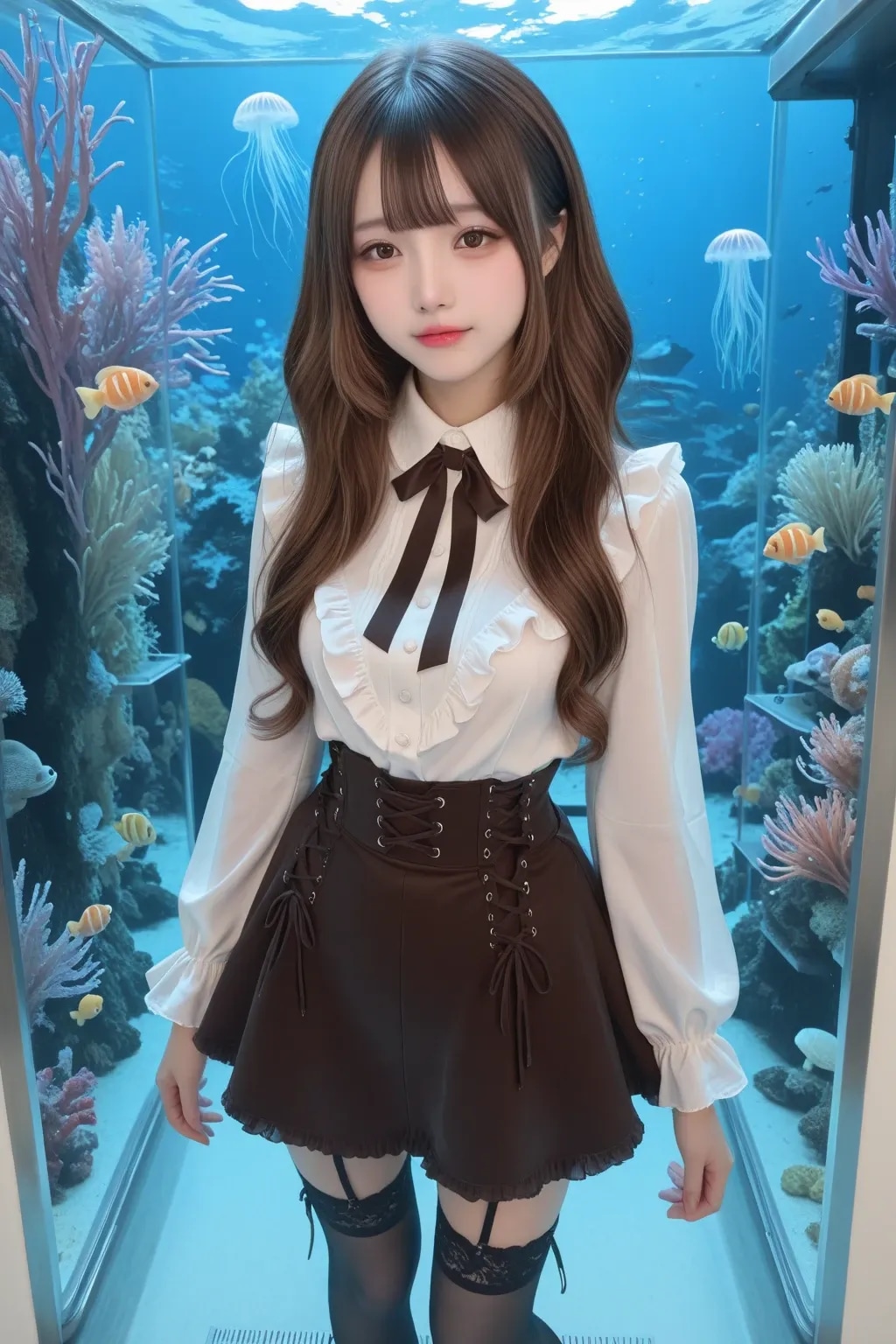 地雷系ちゃんと水族館《SeaArt》