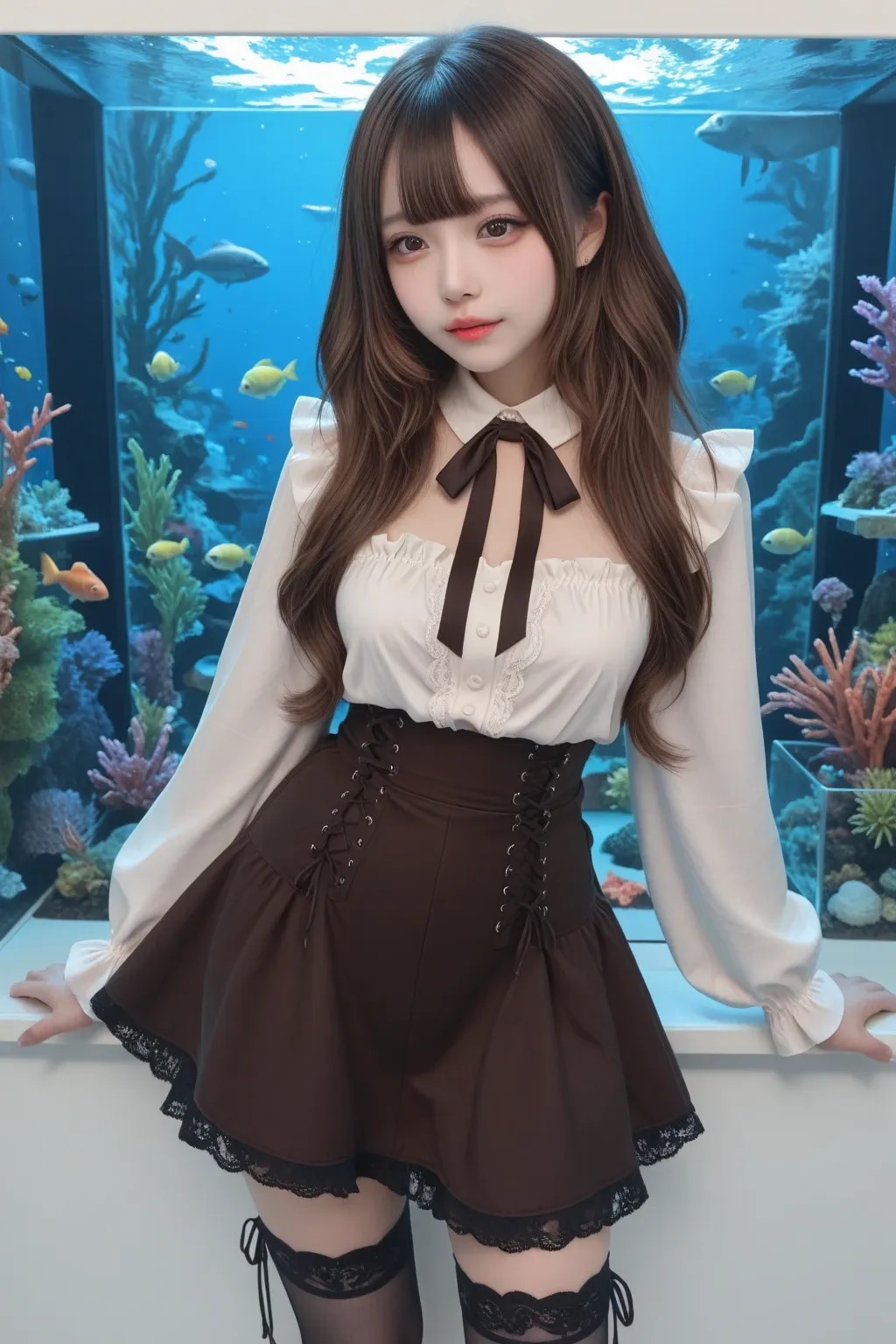 地雷系ちゃんと水族館《SeaArt》