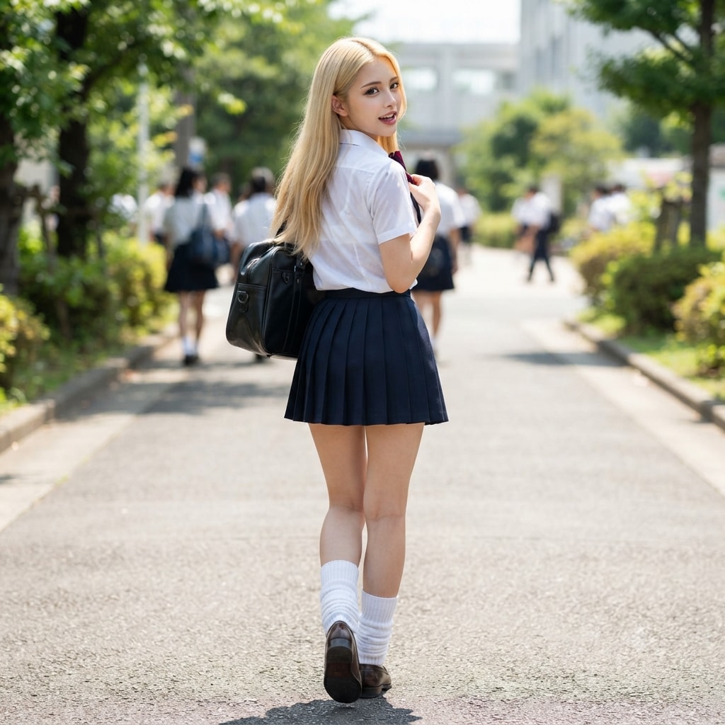 振り向き　〜夏〜
