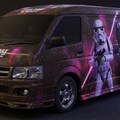 スターウォーズ柄ハイエース 4枚目