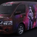 スターウォーズ柄ハイエース 2枚目