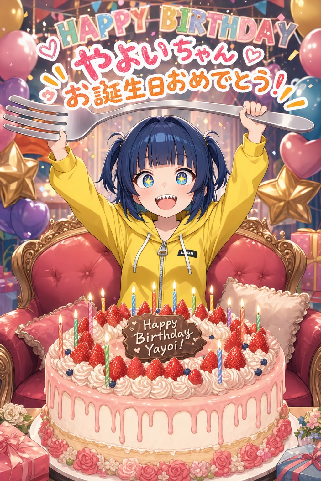 やよいちゃんお誕生日おめでとう！ | の人気AIイラスト・グラビア