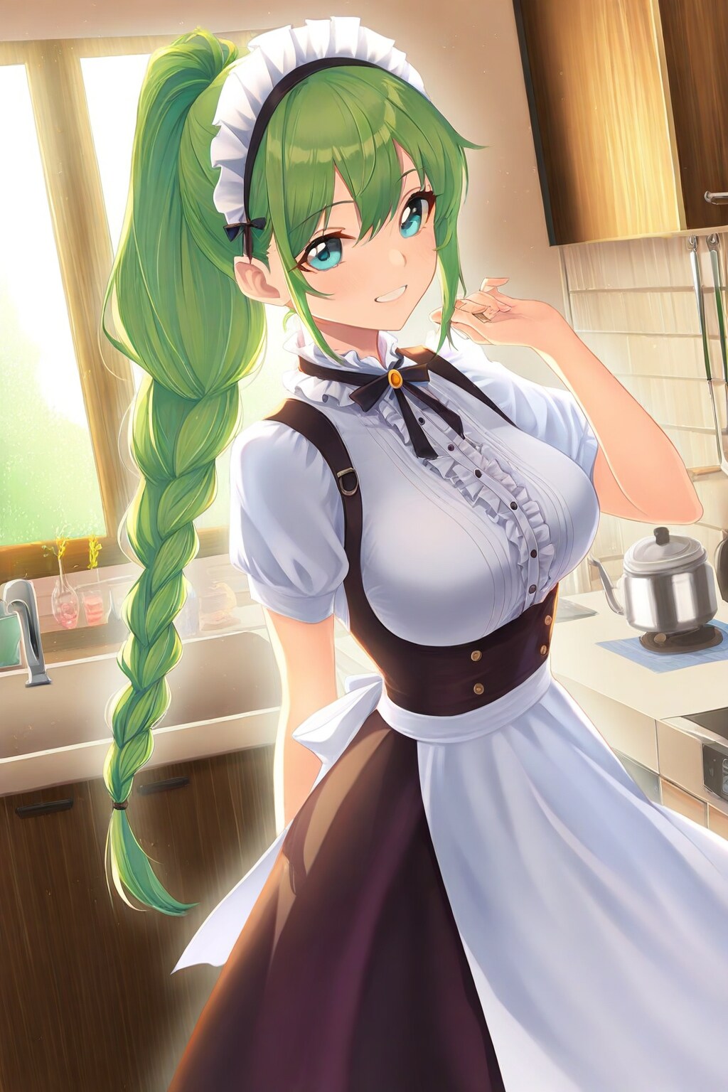 「おはようございますっ・・・、今日は遅刻しちゃダメですよ」 by #WAVE