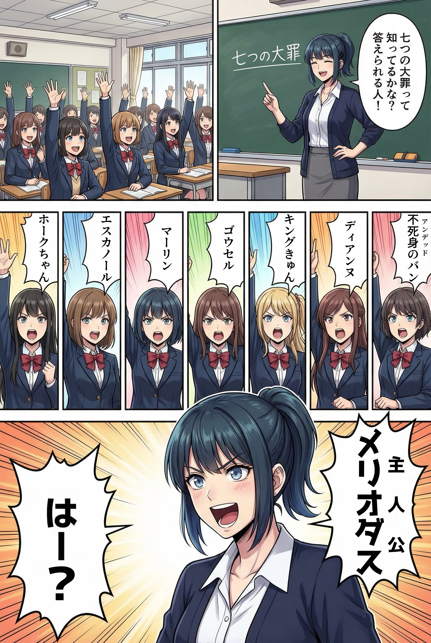 [問題に回答]七つの大罪