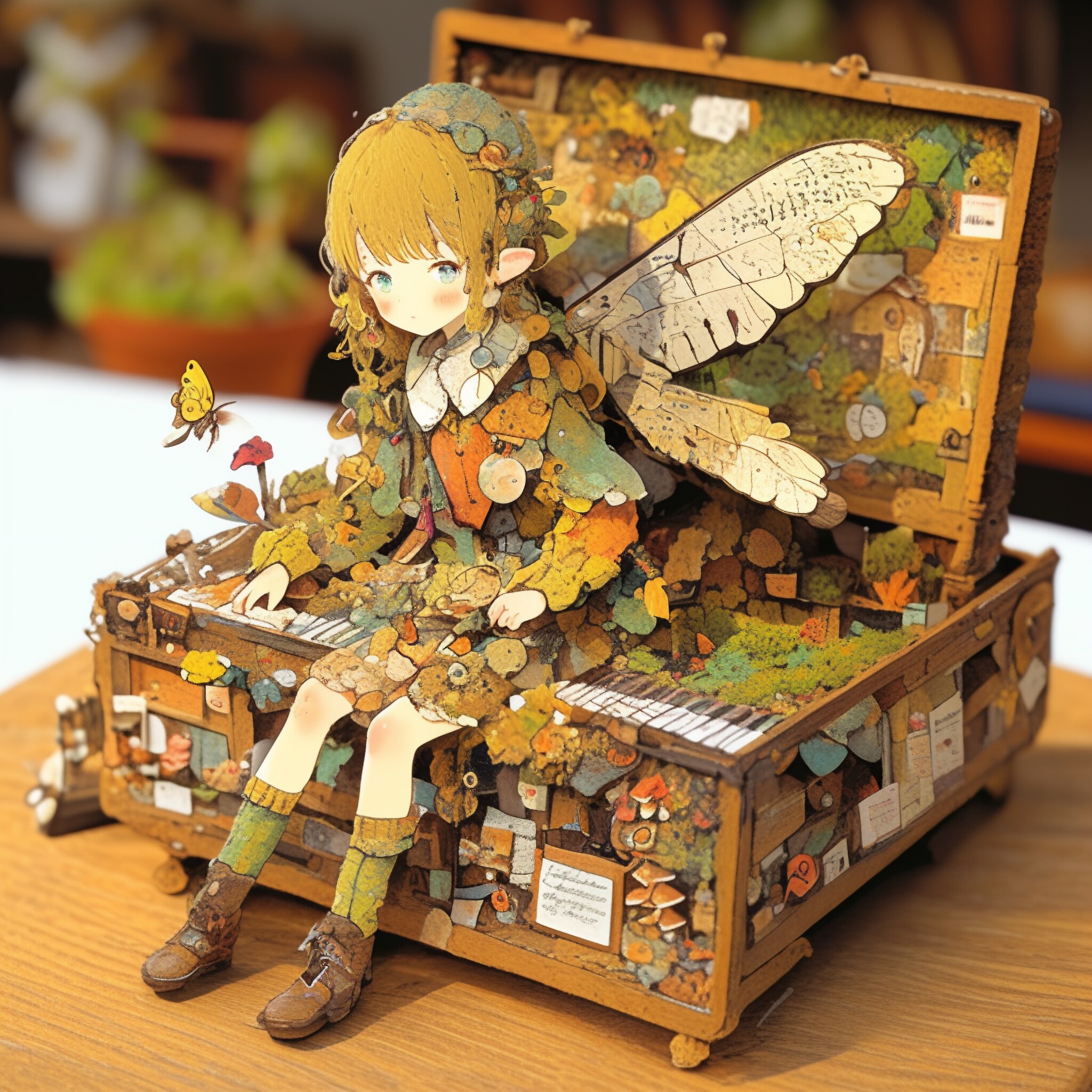 小箱の中の魔法世界 | の人気AIイラスト・グラビア