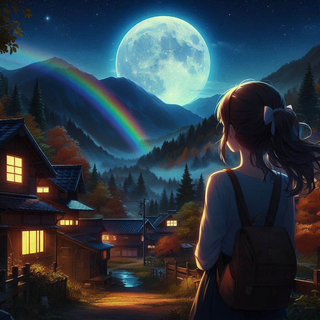 月虹 | の人気AIイラスト・グラビア