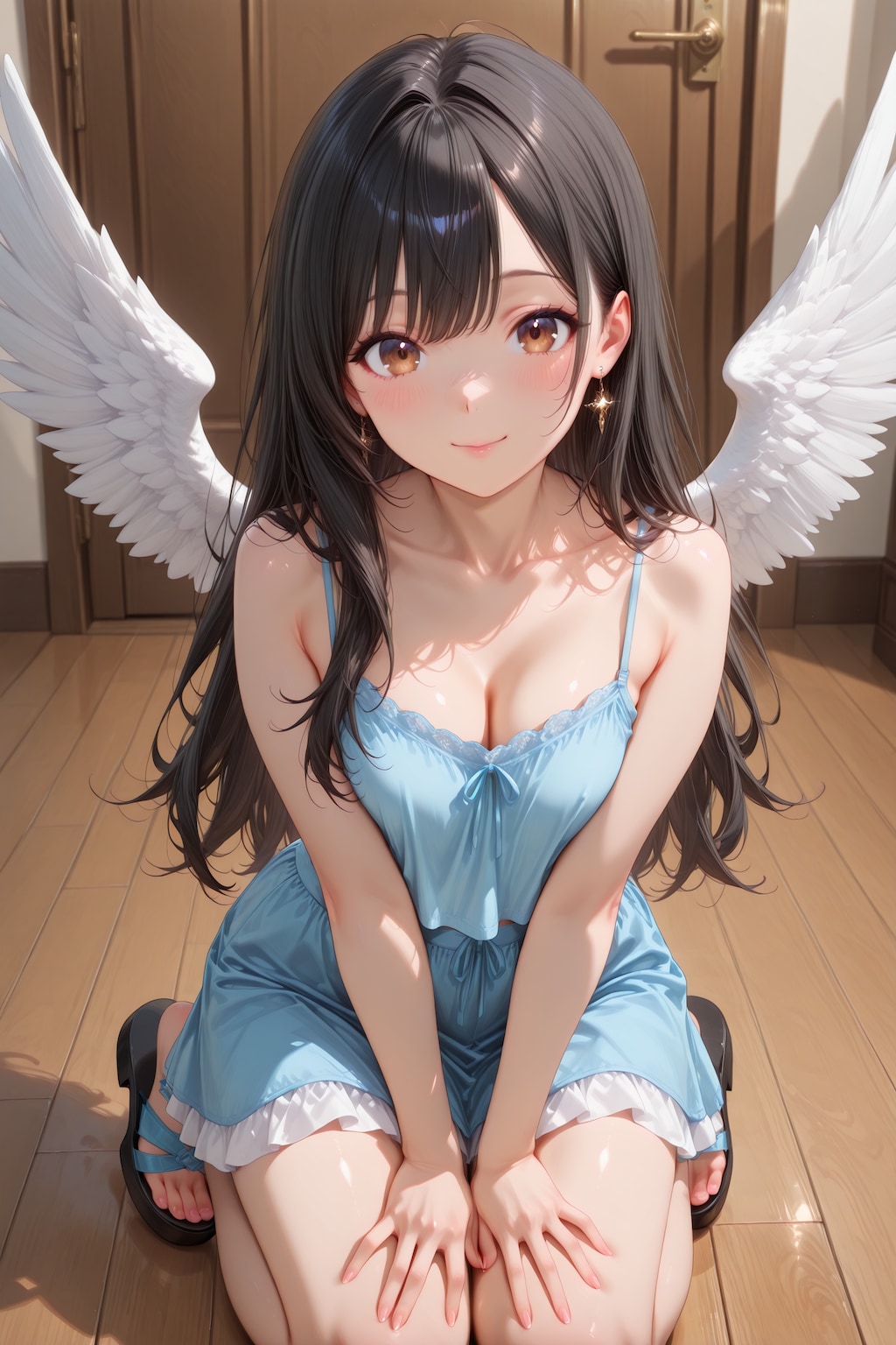 お出かけ…するんですか