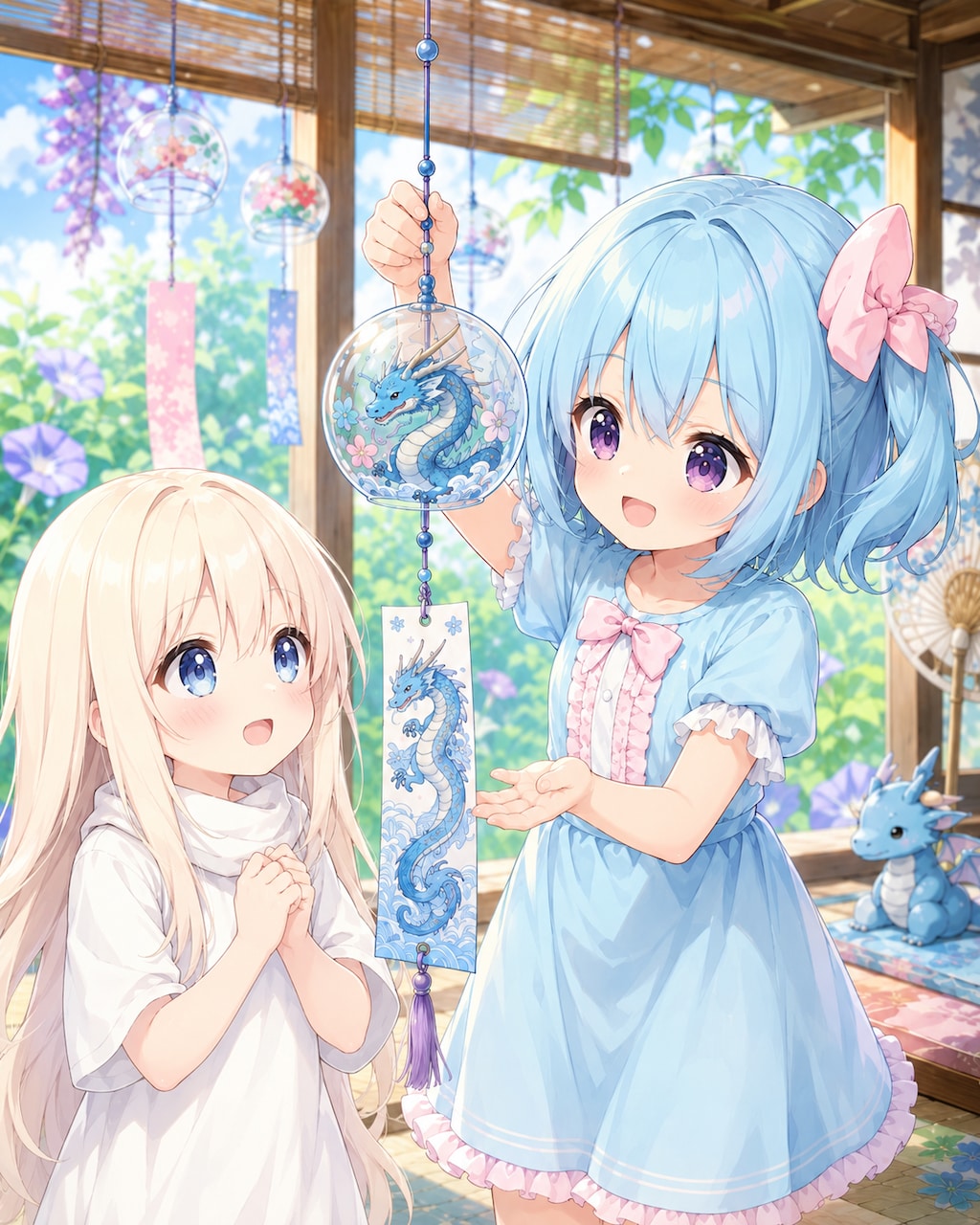 謎のよよ子風鈴、完成！🐉🎐