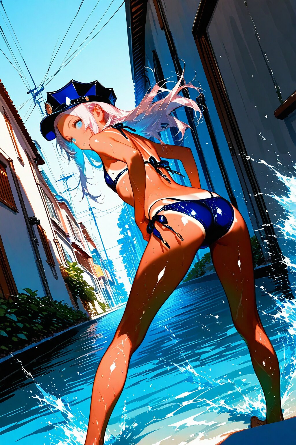 遊んでません👮、巡回中です