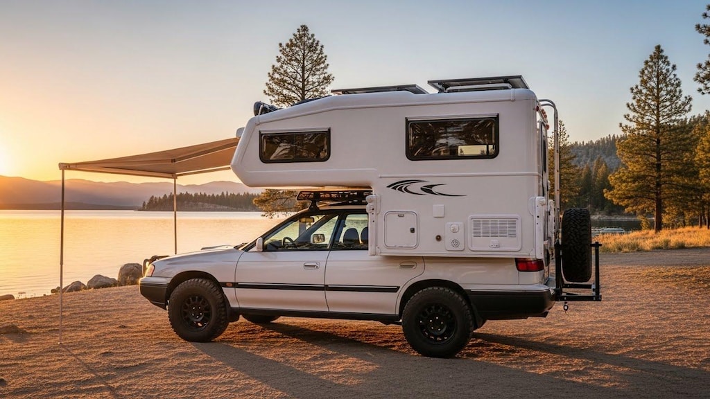 レガシィツーリングワゴンキャンピングカー