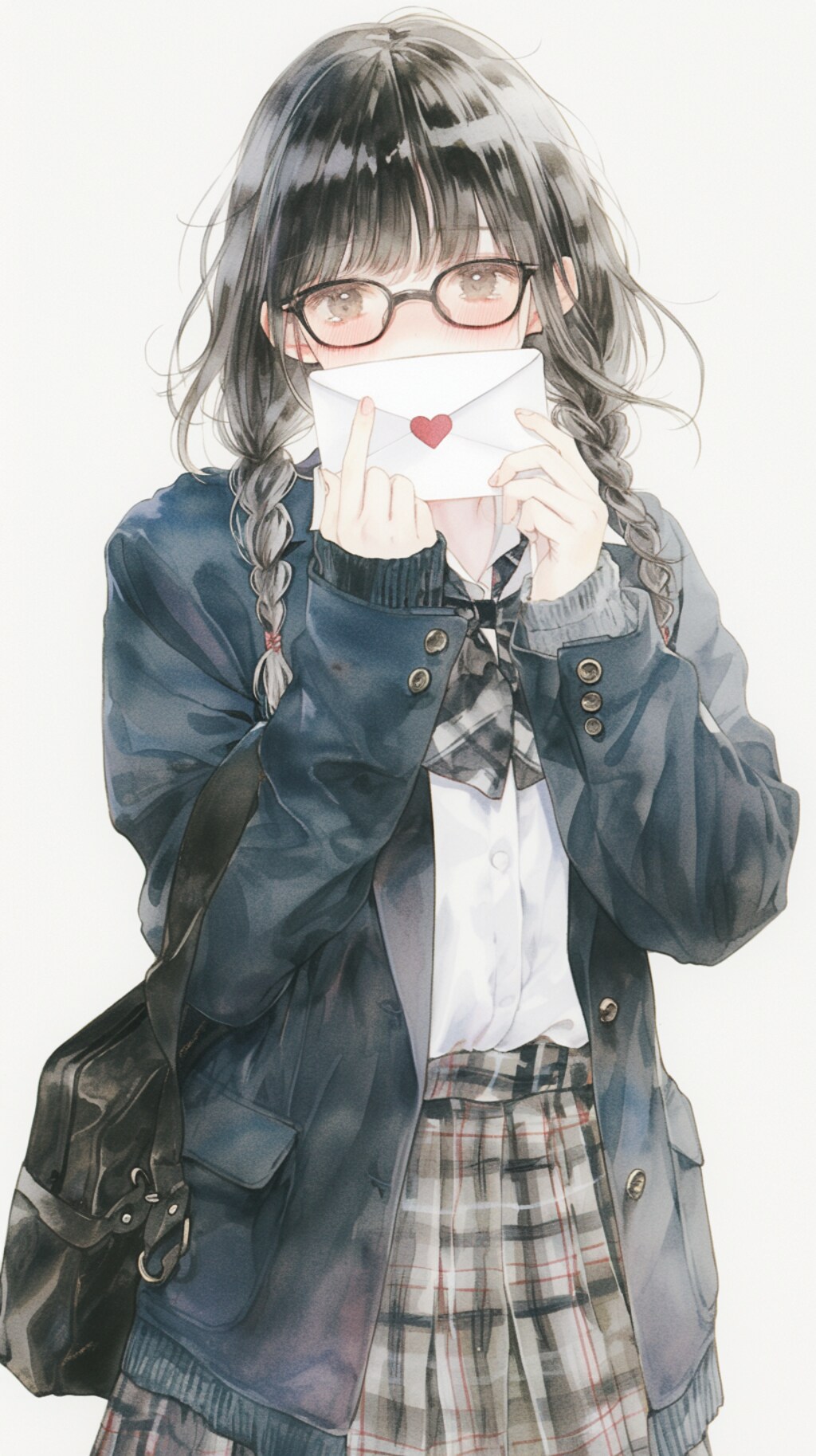 眼鏡と三つ編みとラブレター