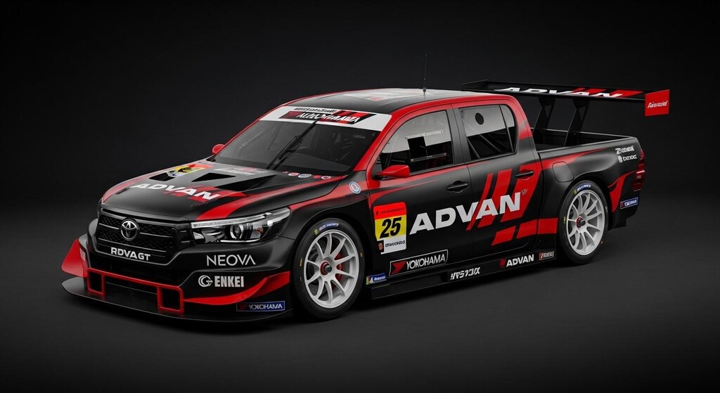 アドバンハイラックスレーシングカー