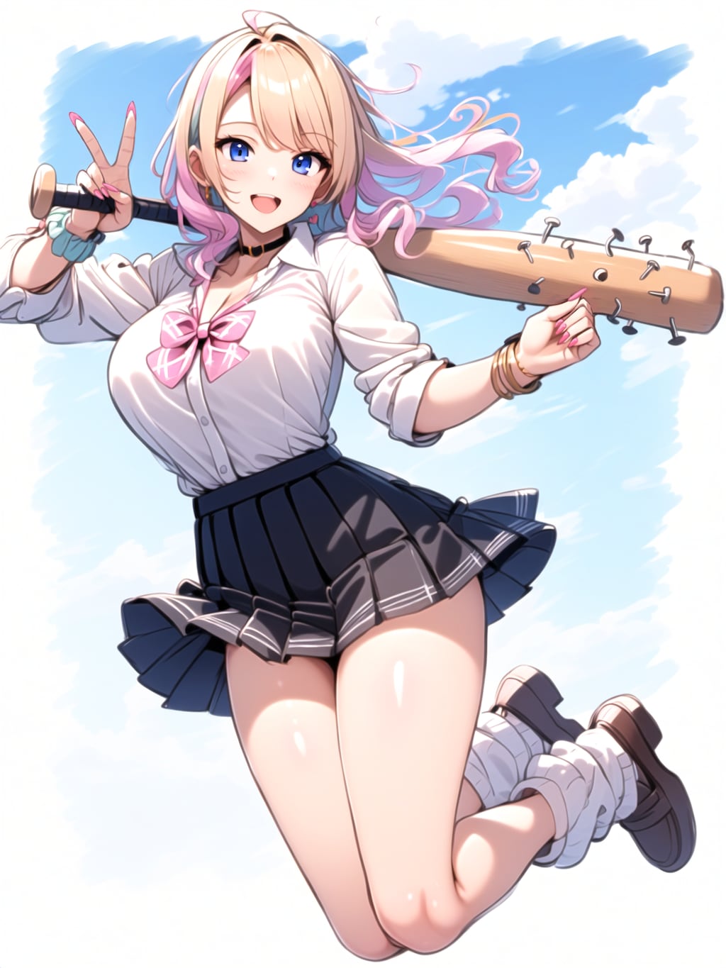 ネイル盛り盛りギャル