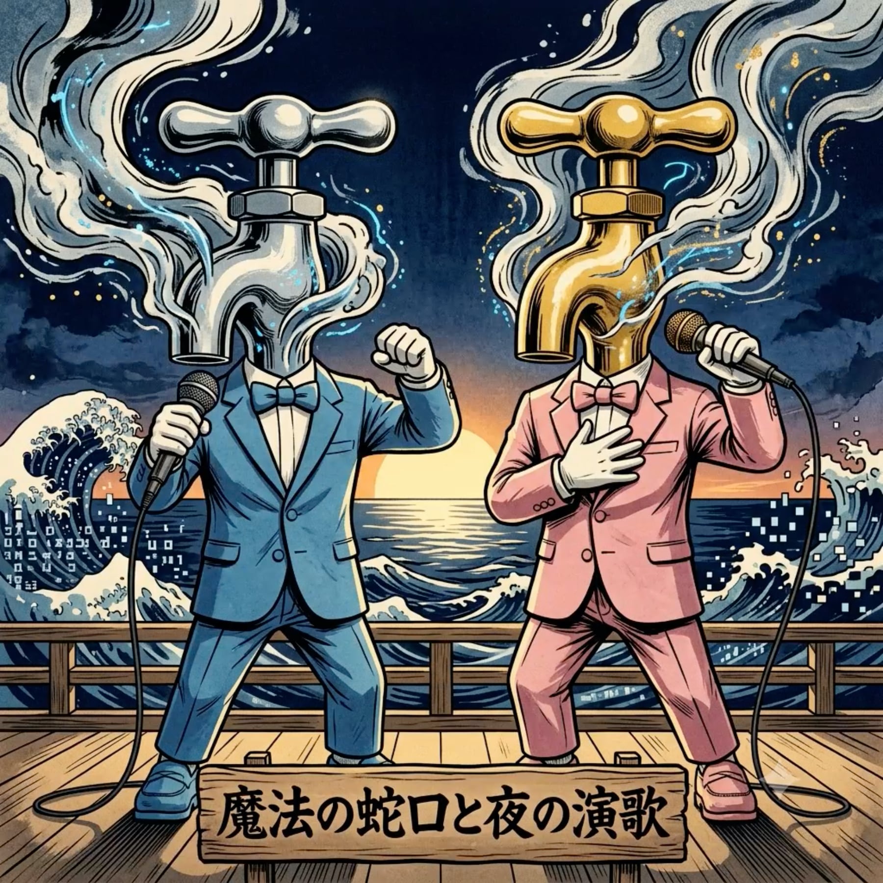 【新曲披露】魔法の蛇口と夜の演歌