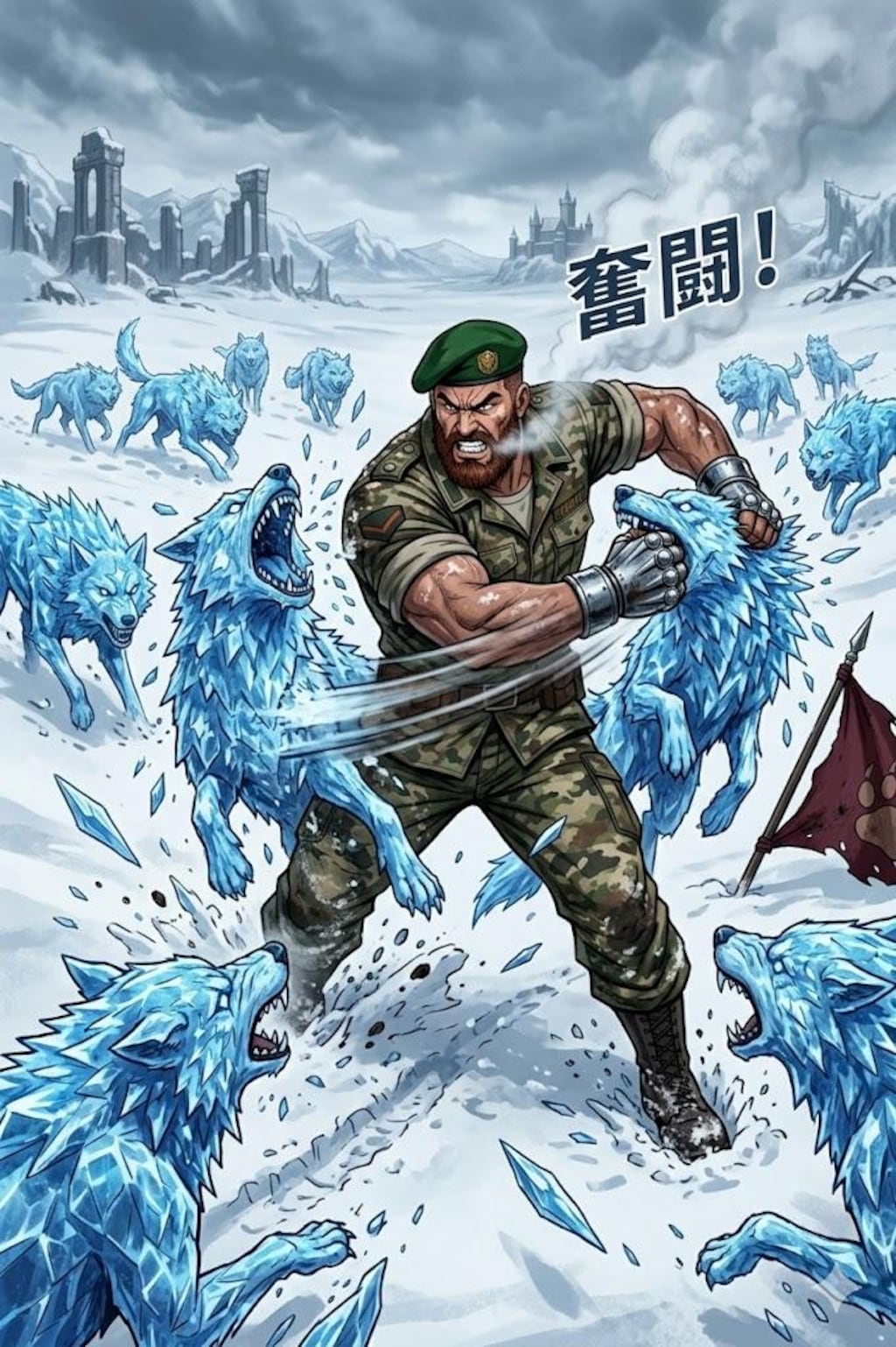 交戦中のベアクロウ1