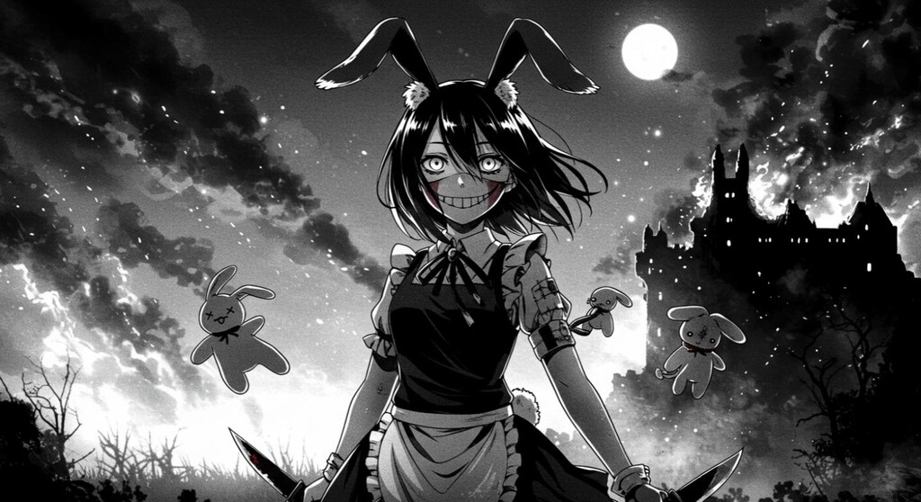 小説『三周目に入った冥土ウサギの顔😊』【ニャンノ世界】