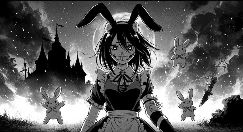 小説『三周目に入った冥土ウサギの顔😊』【ニャンノ世界】