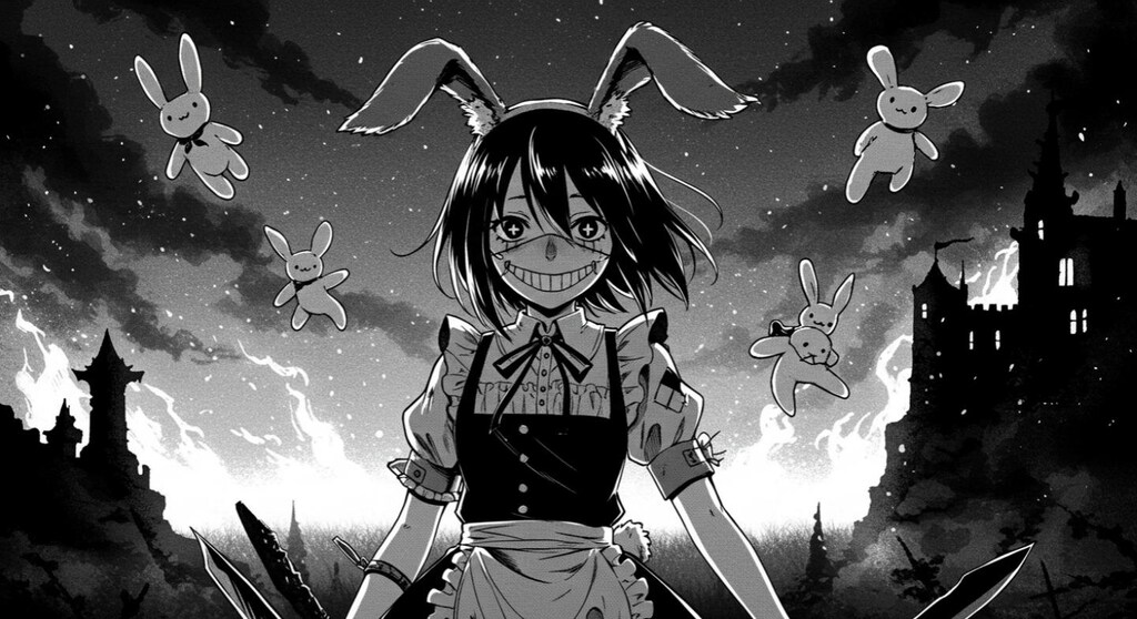 小説『三周目に入った冥土ウサギの顔😊』【ニャンノ世界】