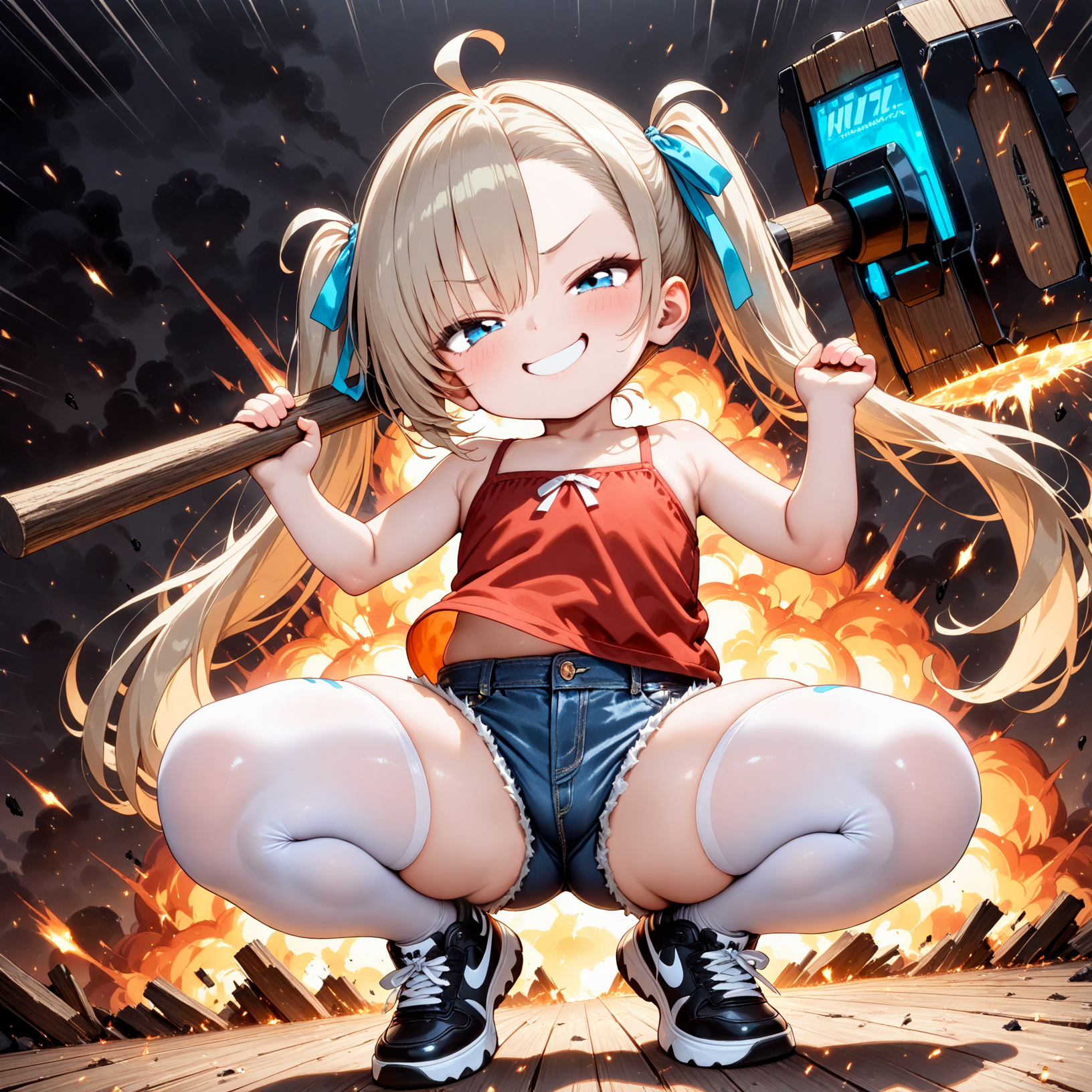 ふぁいあー！ ／ It's an explosion!