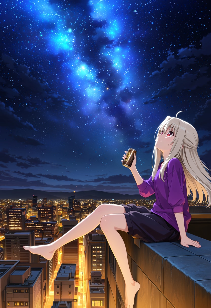 星空と夜更かし