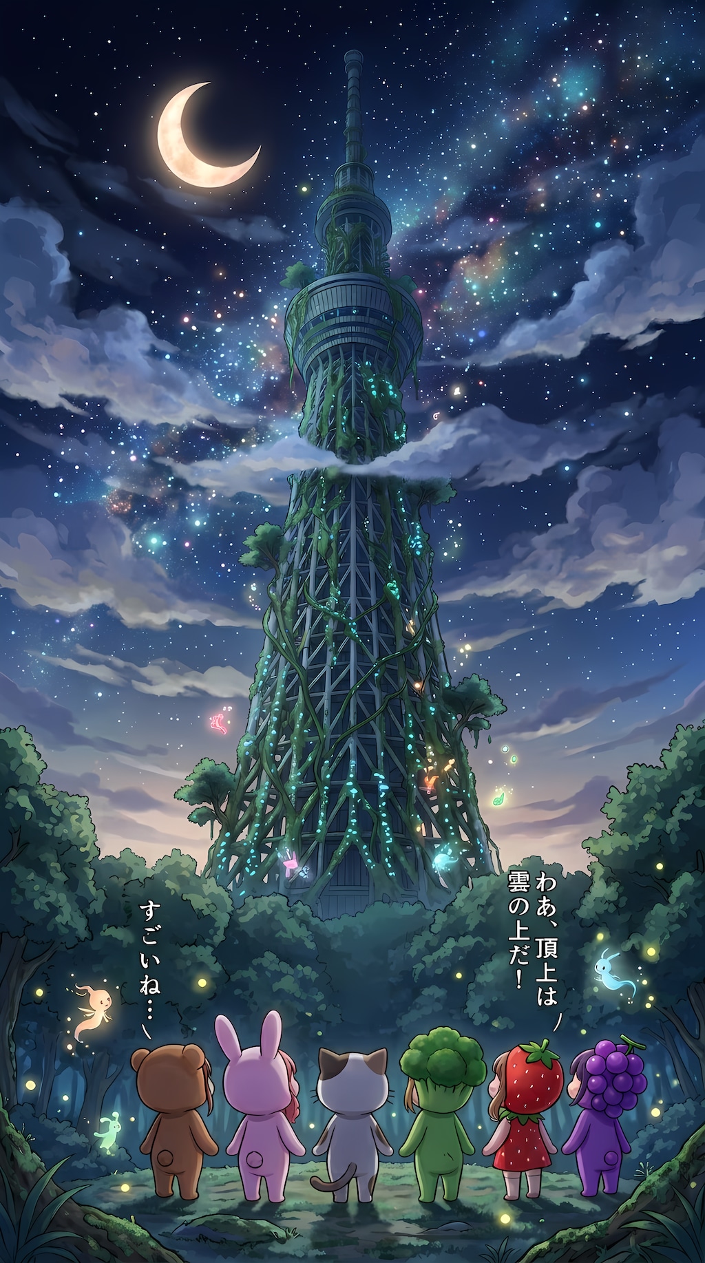 【タワー２】着ぐるみ村観光名所