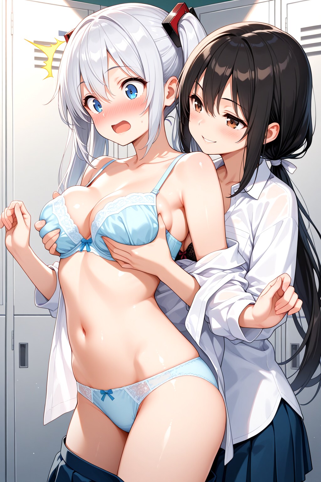 胸おっきくなったかな～？