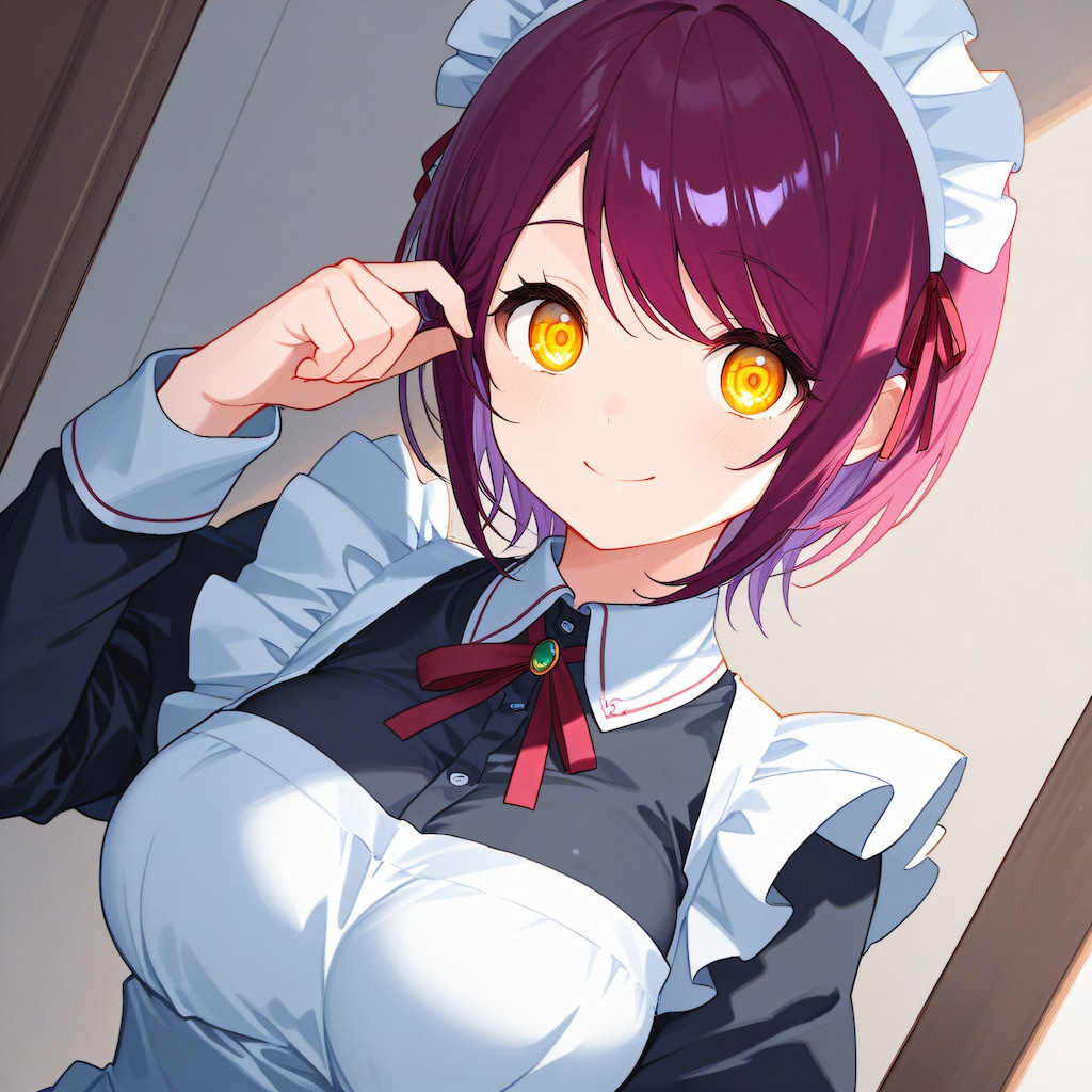 こんにちは（挨拶メイドの芽衣ちゃん）