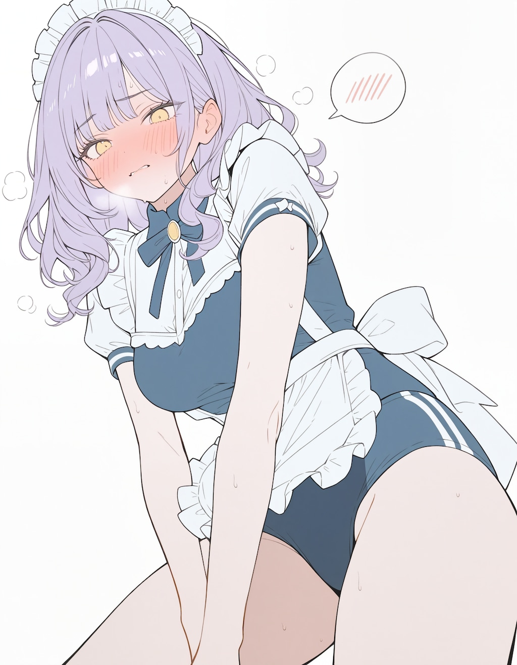 「車で移動」を「ブルマメイド」と間違えた姉さんXL