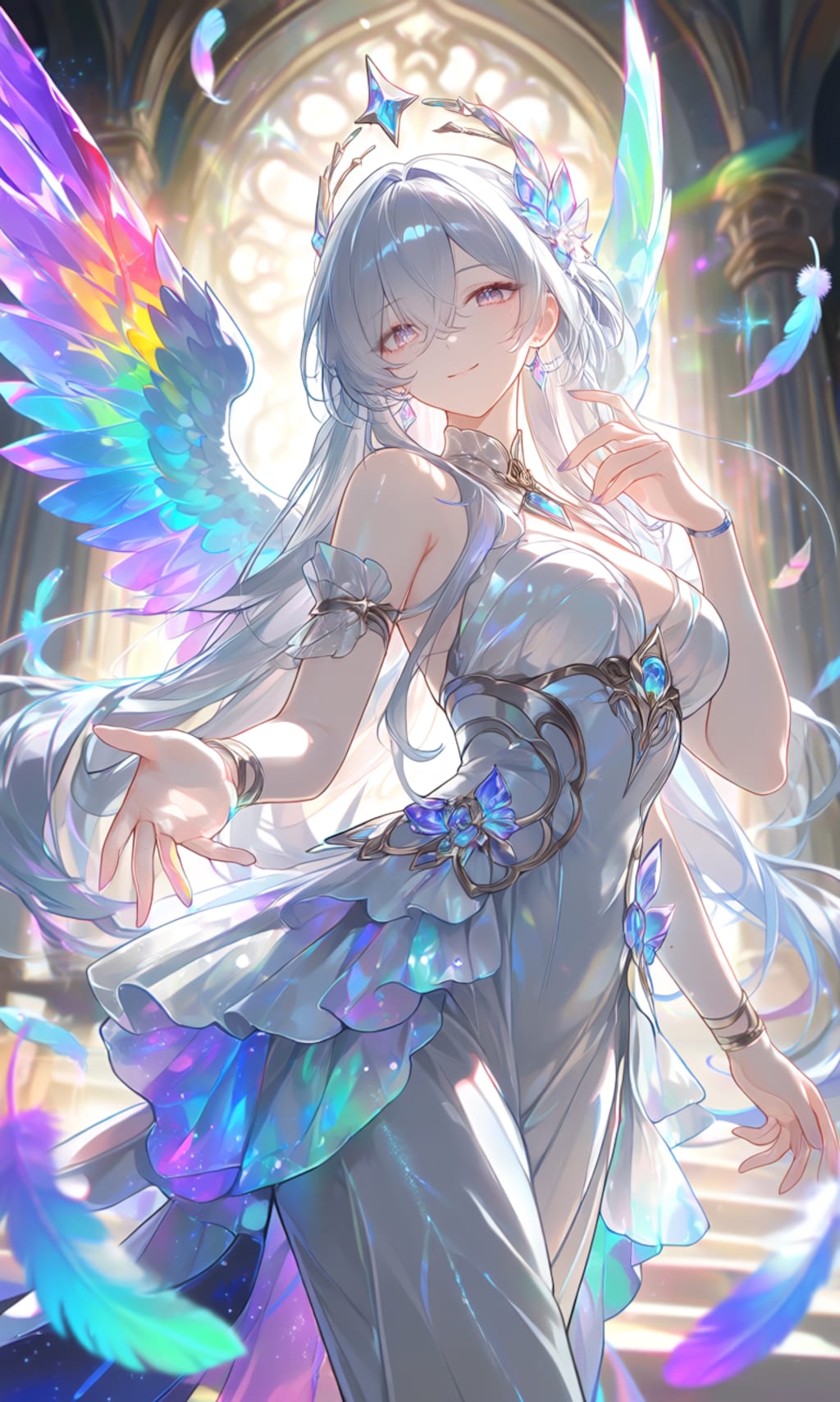 【天使】虹色の祝福