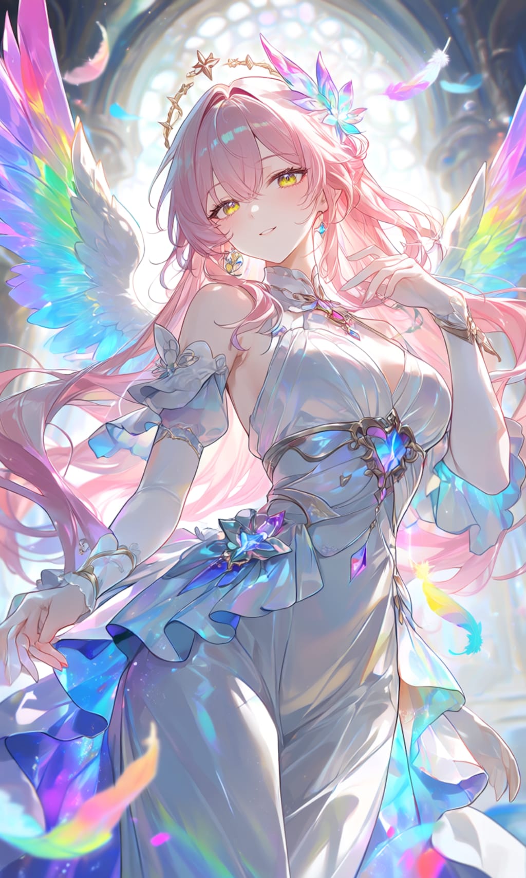 【天使】虹色の祝福