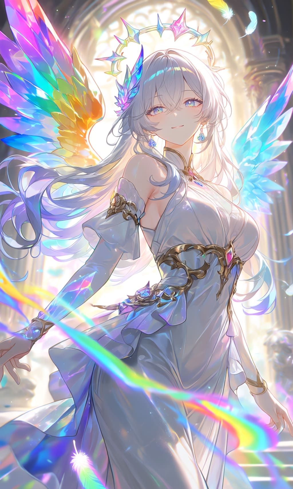 【天使】虹色の祝福