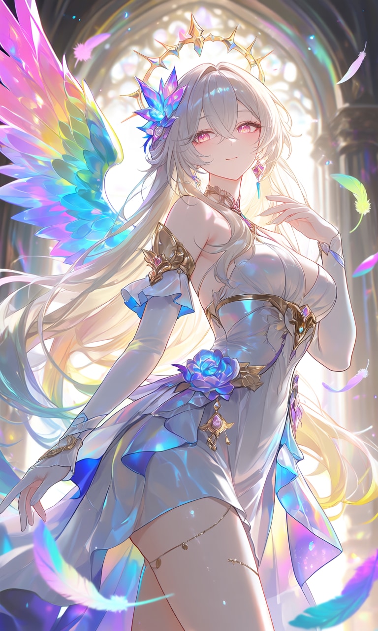 【天使】虹色の祝福