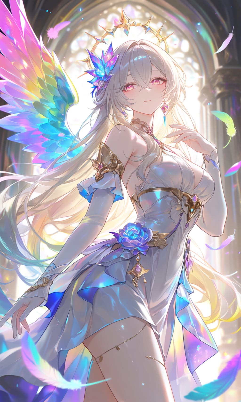 【天使】虹色の祝福