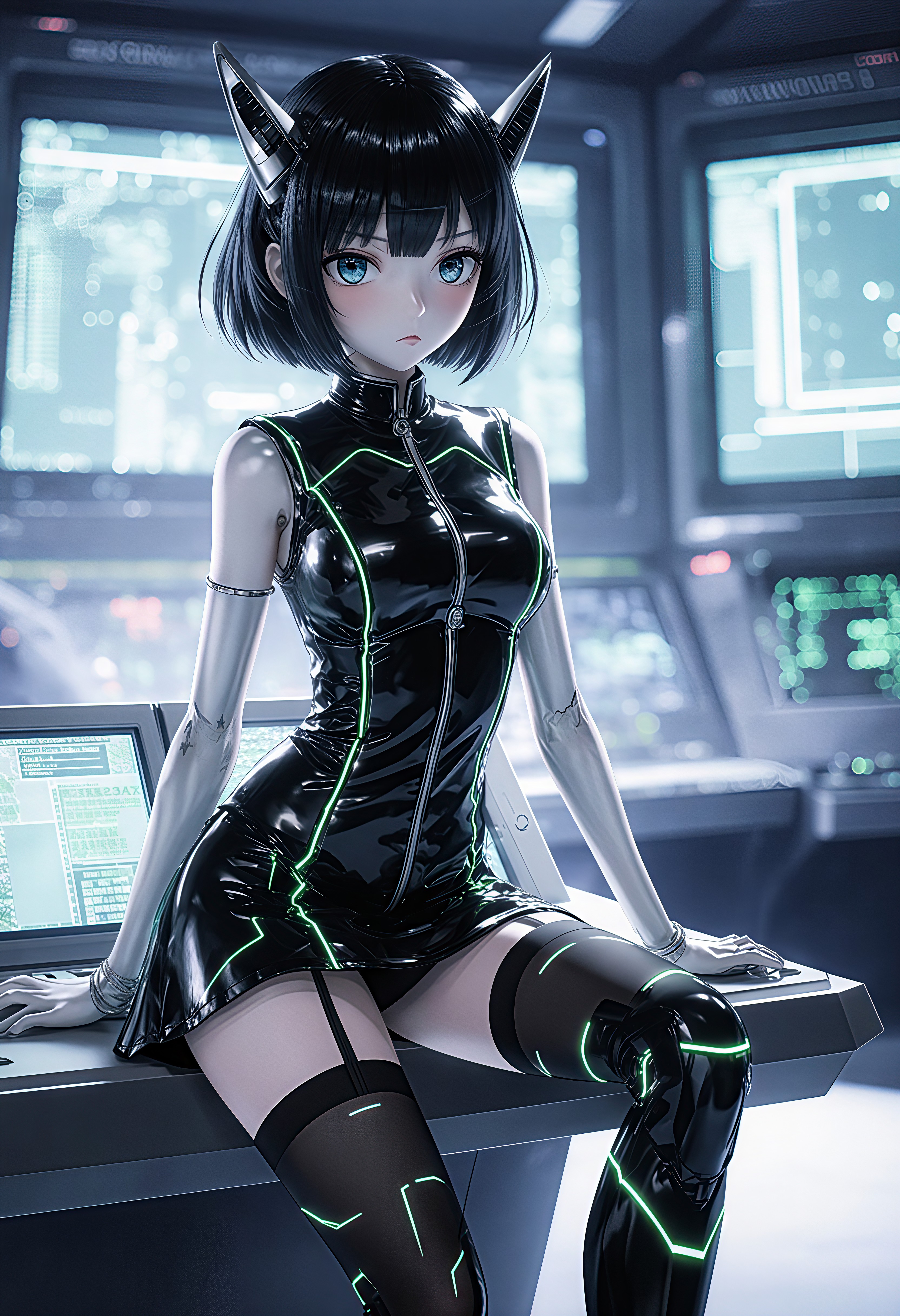 メカ娘3096号 | の人気AIイラスト・グラビア