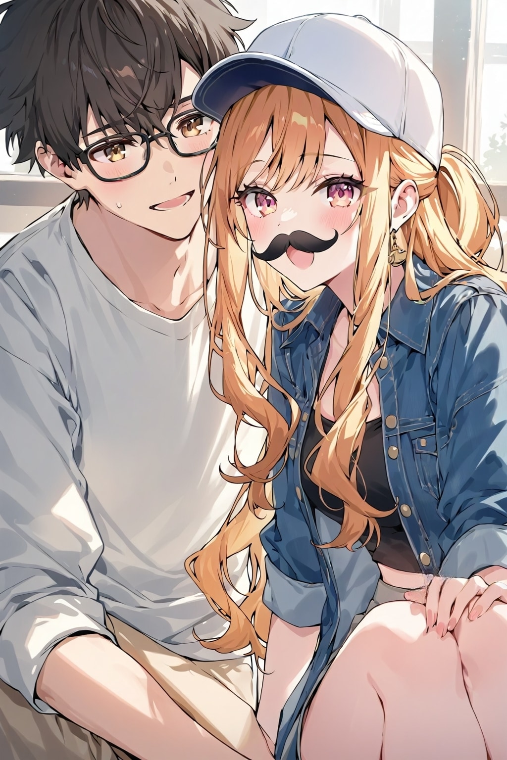 いや、全然変装できてないからw | の人気AIイラスト・グラビア