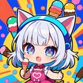 PoP Nya Cream  猫耳娘 徒然シズク 終末のアイスクリーム屋さんニャ！ 2枚目
