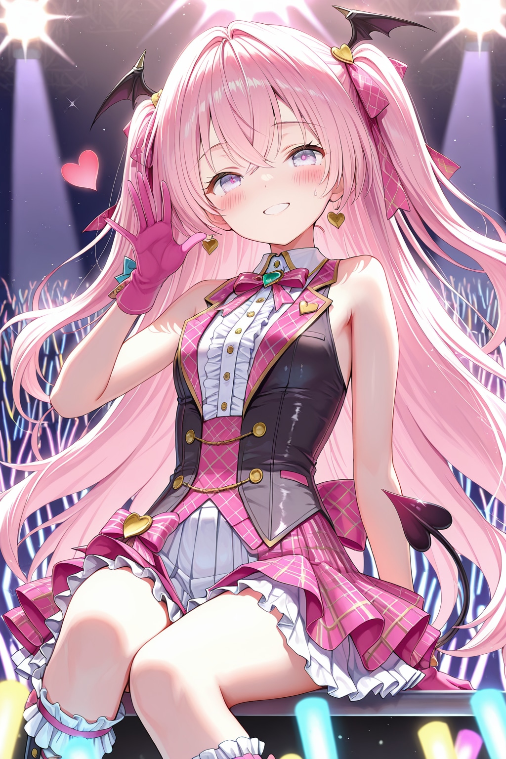 アイドル衣装のルネア | の人気AIイラスト・グラビア