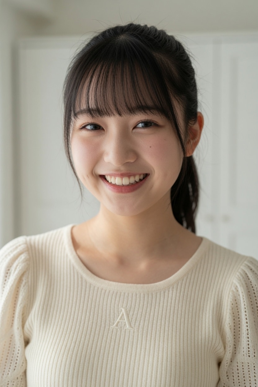 清楚系女子