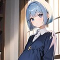 修道服×妊娠中 8枚目