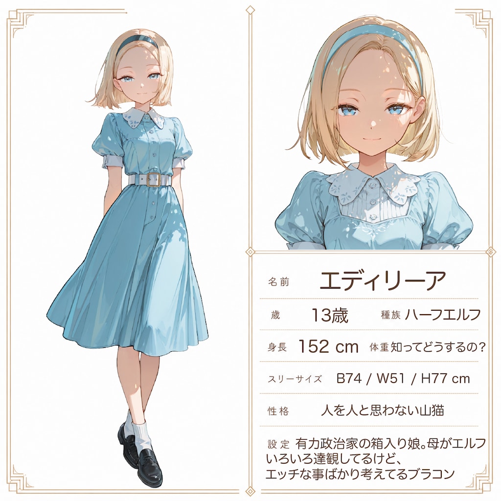 【うちの子】エディリーア