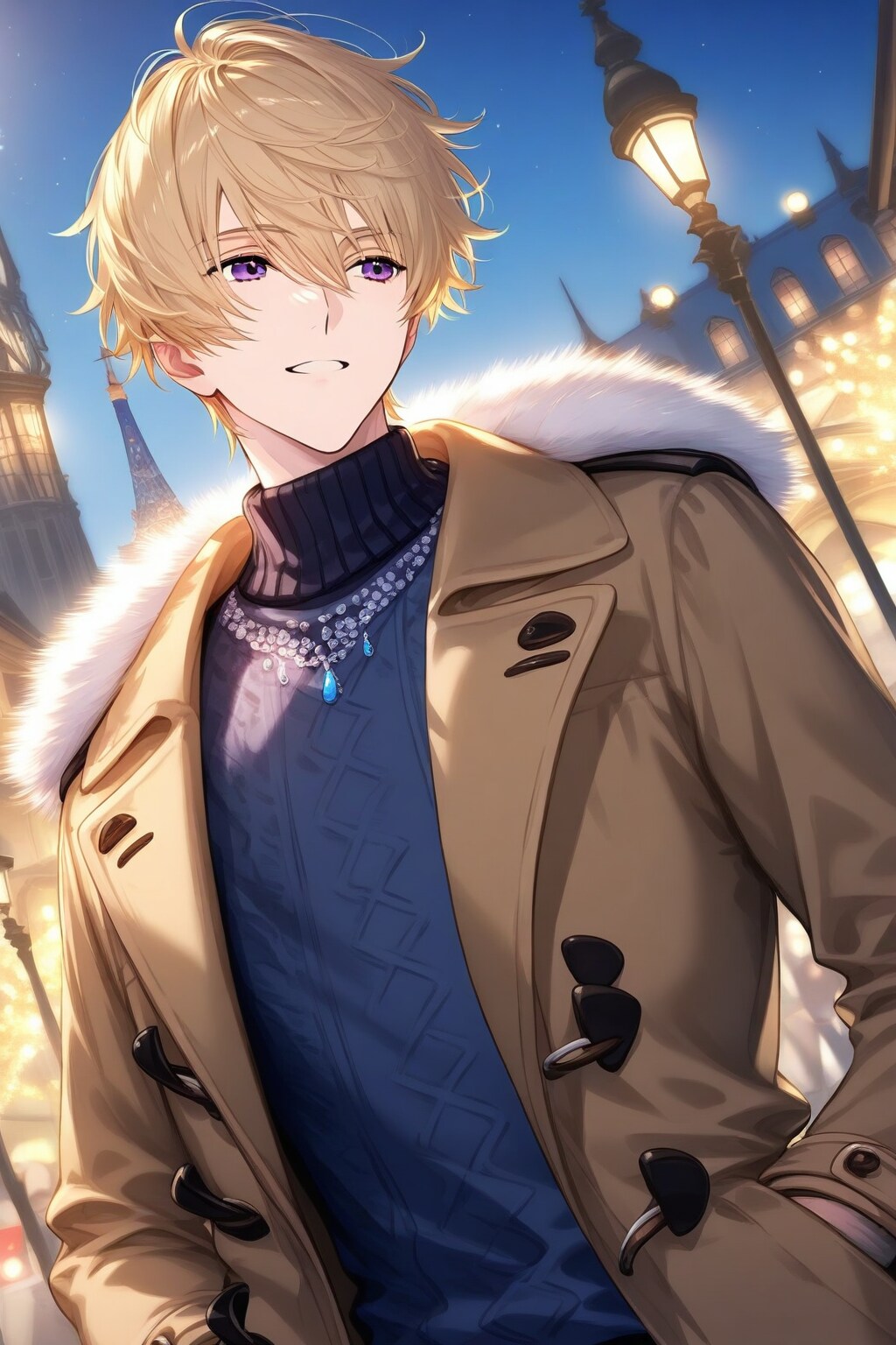 パリ　モンマルトルにて