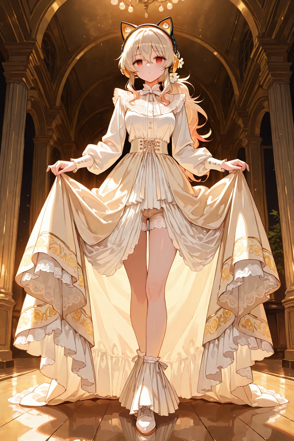 Fuko-chan in a dress
