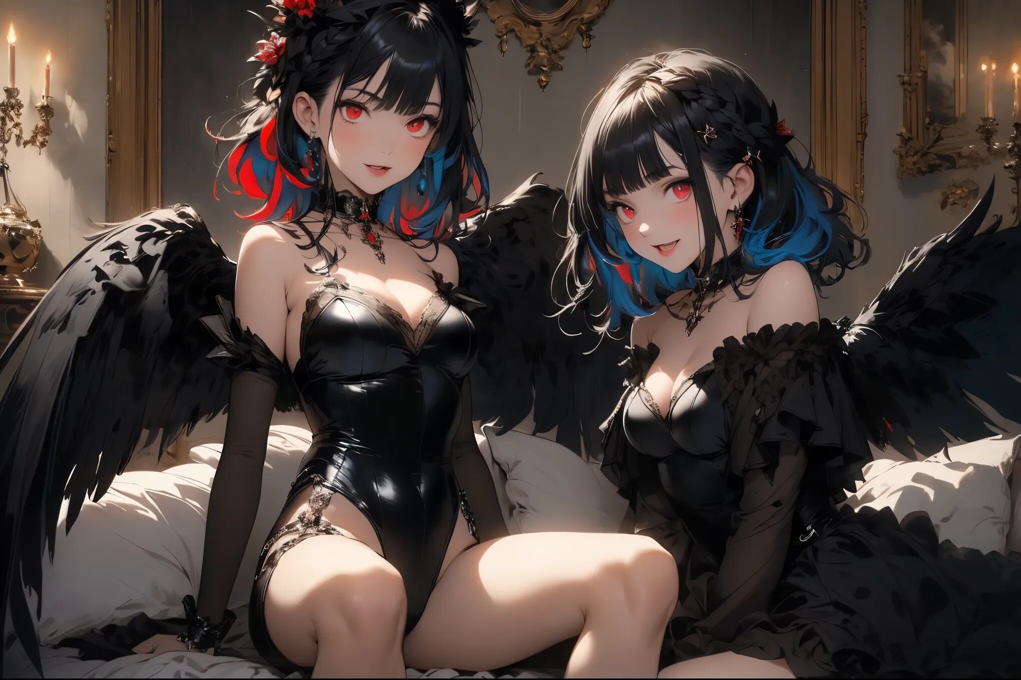 夢魔のハーレム　-　あなたは獲物　サキュバス達との夜　-