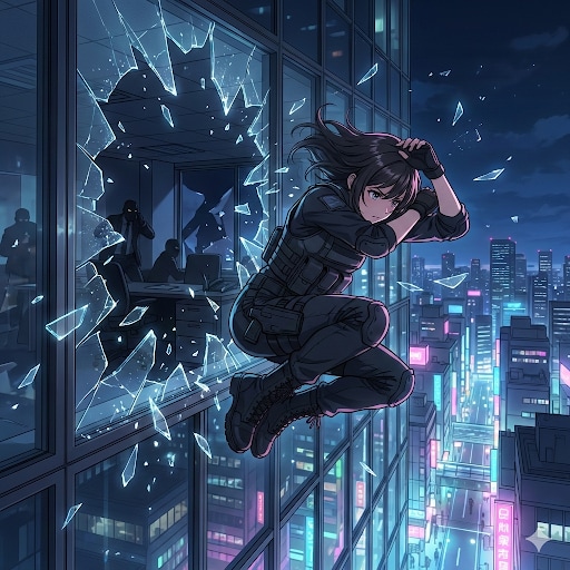 run into the night | の人気AIイラスト・グラビア